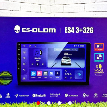 Магнитола E5 OLOM (ES4 3+32GB)